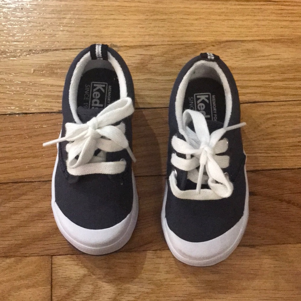 Keds Graham Sneakers- Navy - Size 6W Toddler